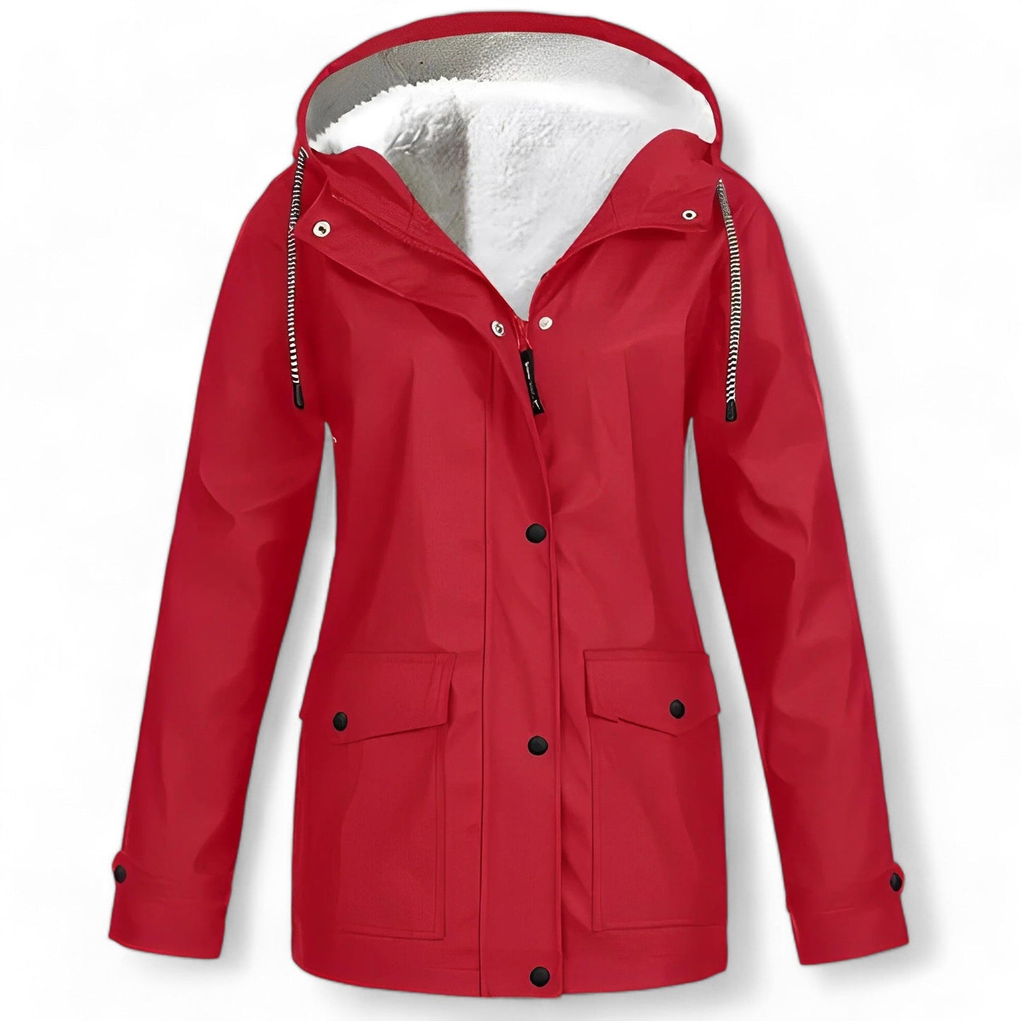 Astrid Fleece-Lined Rain Jacket