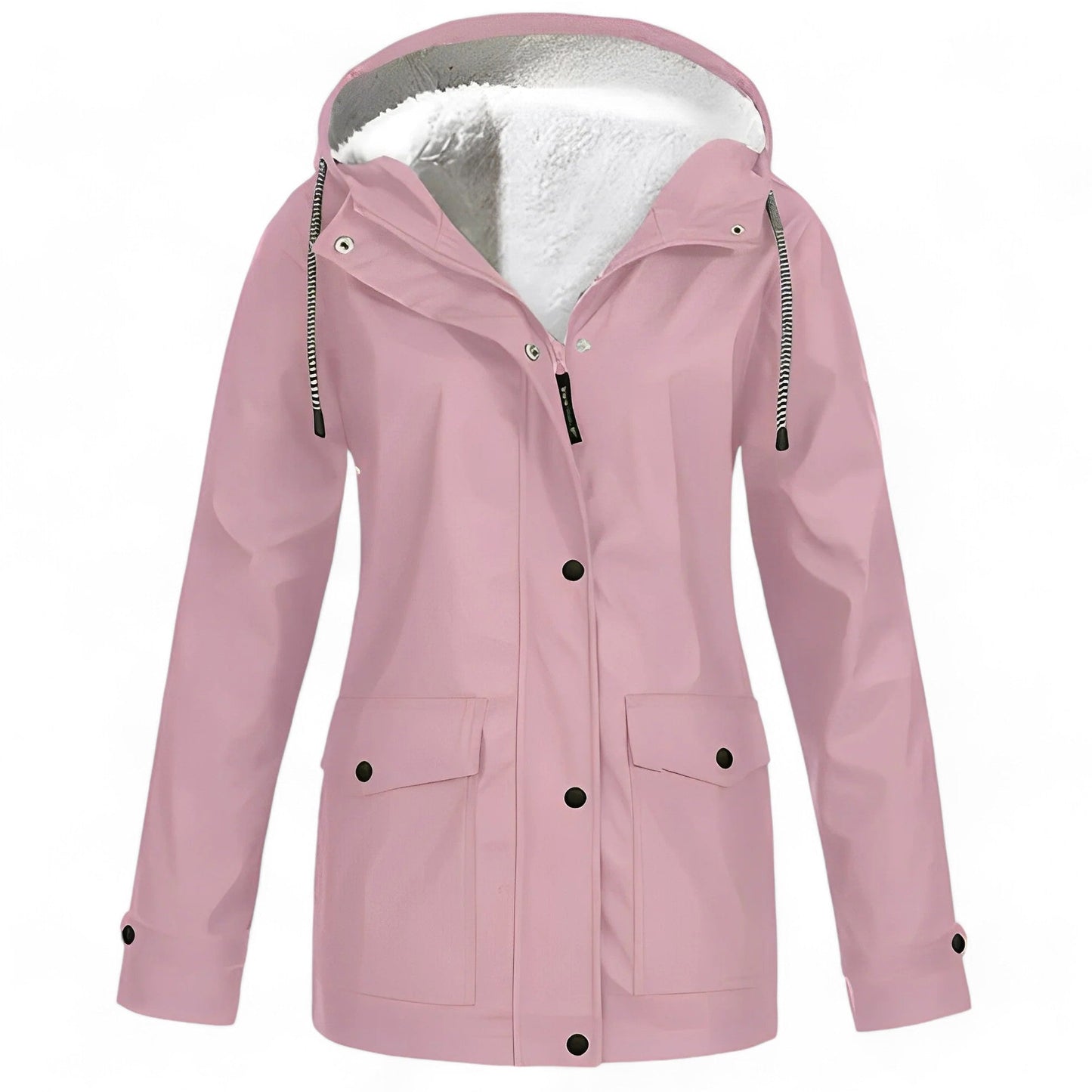 Astrid Fleece-Lined Rain Jacket