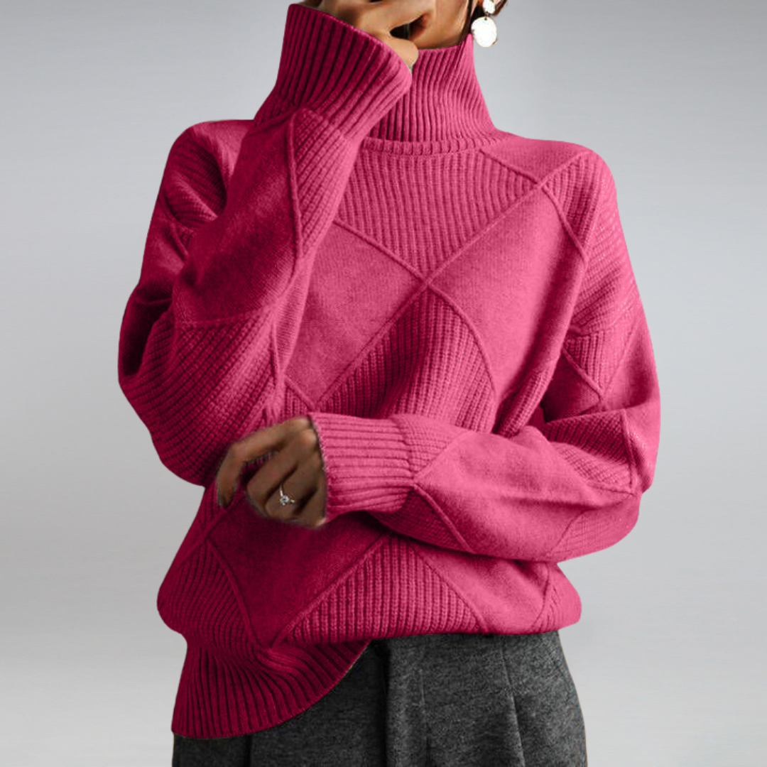 Opulence Cashmere Turtleneck Sweater