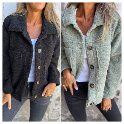 Luxe Warm Collar Jacket