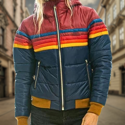 Vibrant Quilted Jacket