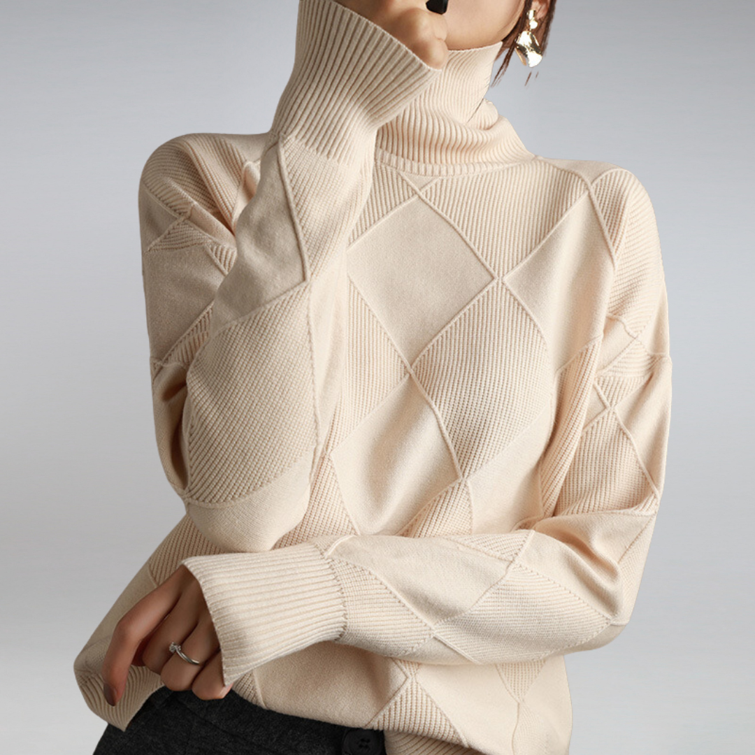 Opulence Cashmere Turtleneck Sweater