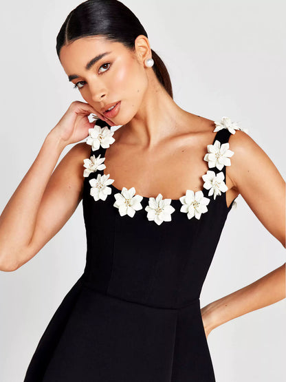 Enchanted Blooms Corset Mini Dress