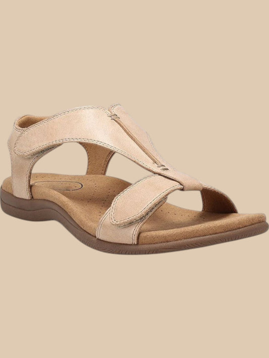 Cielle Flat Slide Sandals – Summer Slip-On Shoes for Women