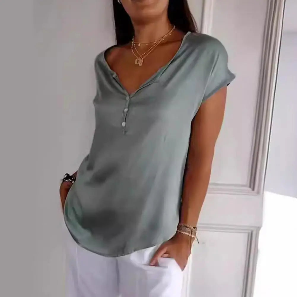 Soleil V-Neck Summer Top